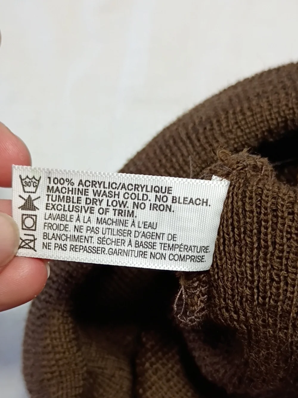 NWT Bula Men's Fall Beanie Brown Knit Beanie Winter One Size